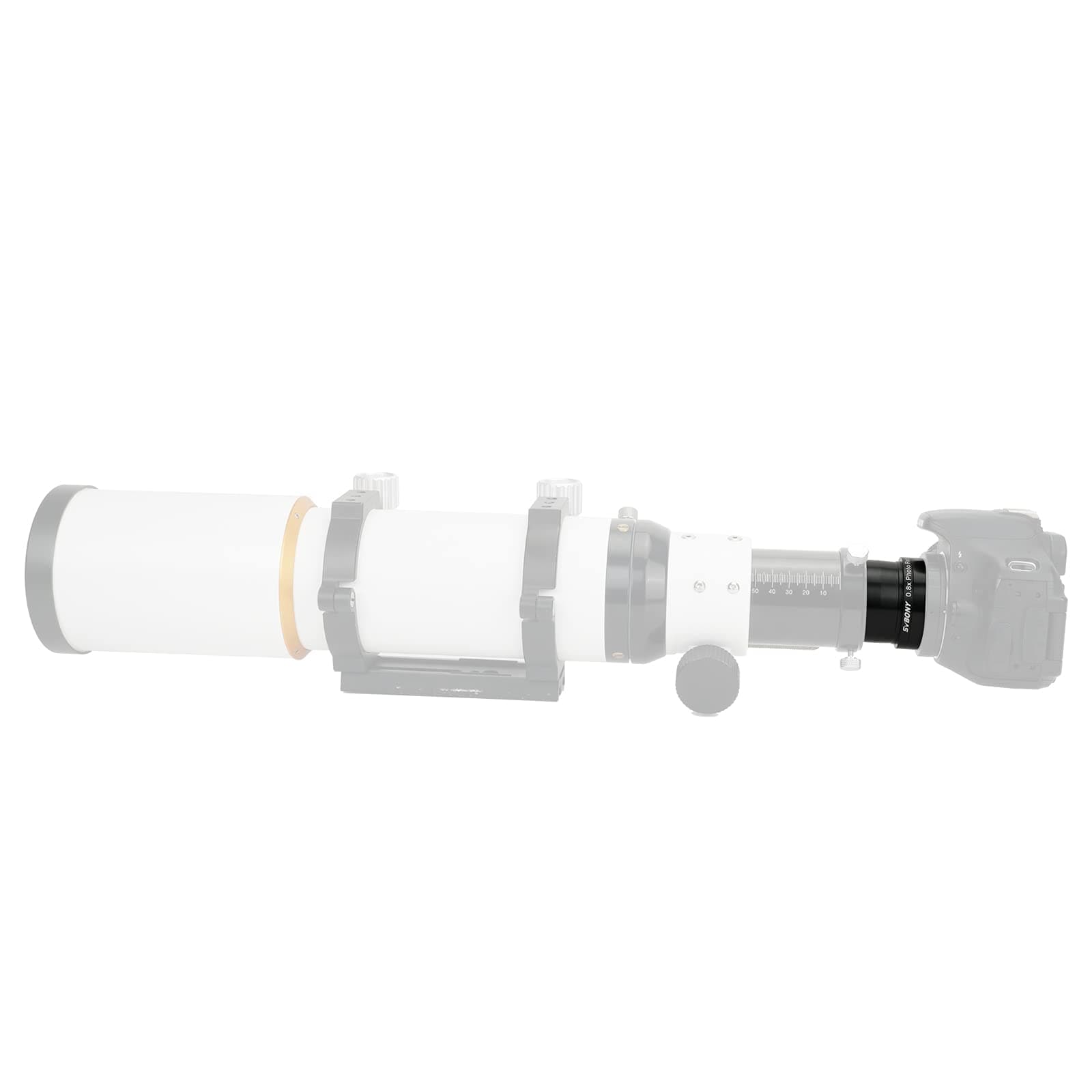 SVBONY SV193 Focal Reducer 2 Inch 0.8X Field Flattener Telescope Accessory for SV503 80mm F7 ED Telescope