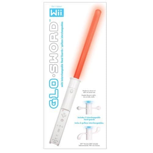 Kobian Glo Sword for Nintendo Wii - Scorching Red