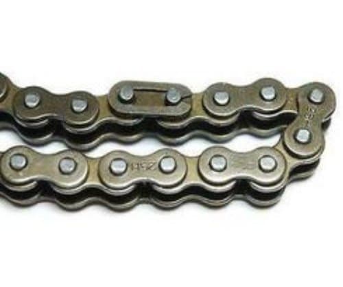 132 Link (132 Pins) #25H Chain with Master Link for Gas & Electric Scooters, Mini Bikes, Mini Pocket Bikes, Industrial Equipment & Power Tools