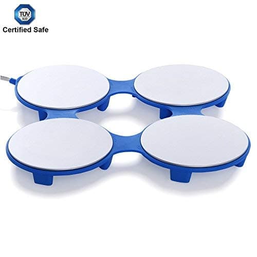 HotMat Electric Food Warming Tray - Compact & Portable - Dual Warming Temperatures - Perfect for Shabbos, Home & Travel - TÜV SÜD Safety Certified UPDATED VERSION