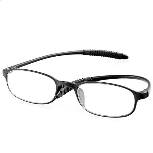 TR90 Ultralight Unbreakable Reading Glasses Pressure Reduce Magnifying 1.0 1.5 2.0 2.5 3.0 3.5 4.0 - Black - 1.5