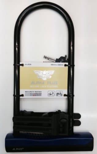 Alpha PlusD/Shackle Bike Lock & Carry Bracket APL6300