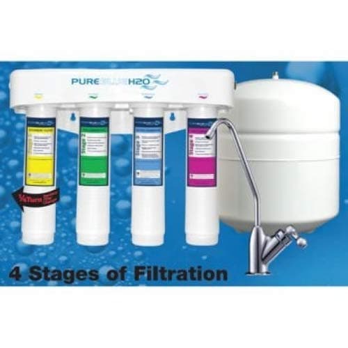 Pure Blue H2o. 4 Stage Ro Water Filtration System