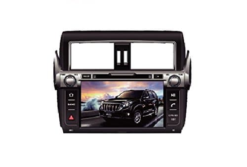 9 Inch Touch Screen Car GPS Navigation for Toyota Prado LC150 Prado 150 2014-2016 Stereo DVD Player Video Radio Audio Bluetooth Steering Wheel Control AUX in+Free Rear View Camera+Free GPS Map of USA