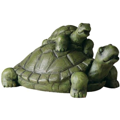 POND BOSS STMBG Turtle Family Spitter