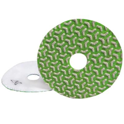 4" Kirara Polishing Pad Position 2