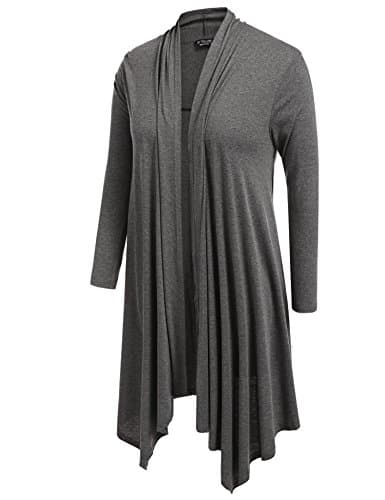 Aegean Auras Womens Cable Knit Open Front Cardigan Sweaters w/Pockets Ladies Fall Outerwear Oversized Jacket Coat