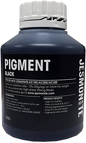 Jesmonite Pigments 200g- Choose from Every Colour (Black)