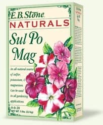 EB Stone Organic Sul Po Mag 5lbs.