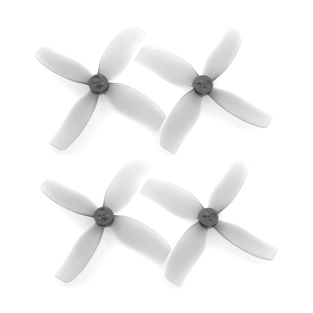 HQProp DT90 Cinewhoop 90mmX4 3-Blade T-Mount Propeller (Set of 4) - Polycarbonate - 5mm - Black