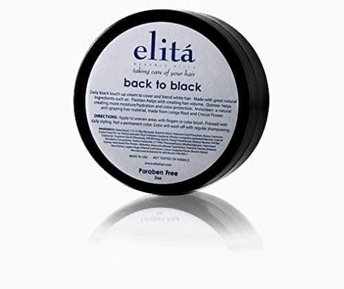 Elita, Back to Black Temporary Root Concealer Root Touch Up, Made in USA