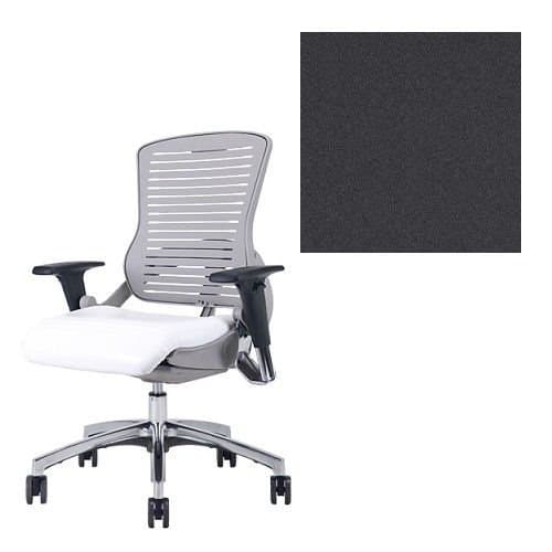 OM5 Collection OM5-G Ergonomic Self Weighing Chair - MR5 Armrests - Grade 1 Fabric - Celestial Rhea Gray 1201 PLUS Free Ergonomics eBook