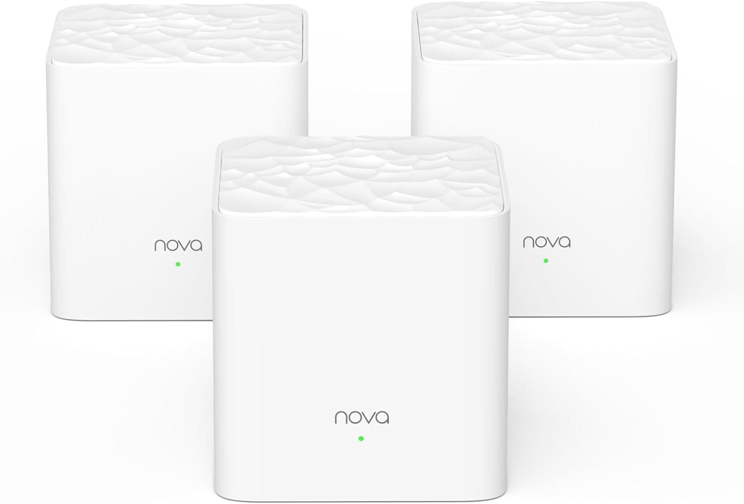 Nova Mesh WiFi System - Covers 3500 sq.ft - AC1200 Dual-Band Mesh Network for Home Internet - Parental Control - 3-Pack