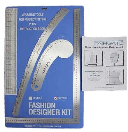 Fairgate Fashion Designer Metric Rule Kit in Cm (15-202)