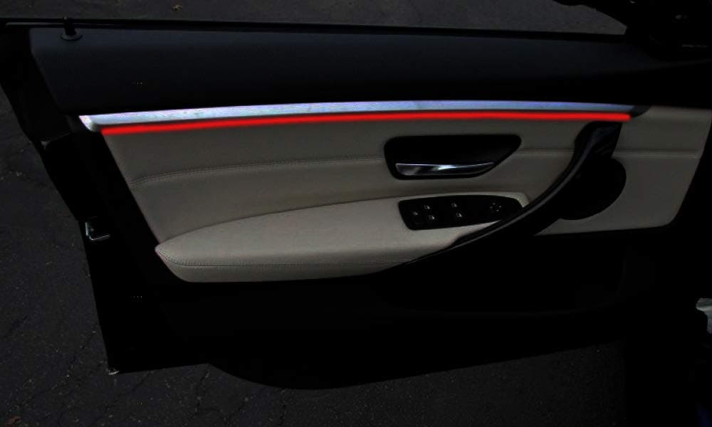 Ambient LED Light Strips Covers for BMW F36 4 Series Gran Coupe - Interior Upgrade for Sharpened Lines