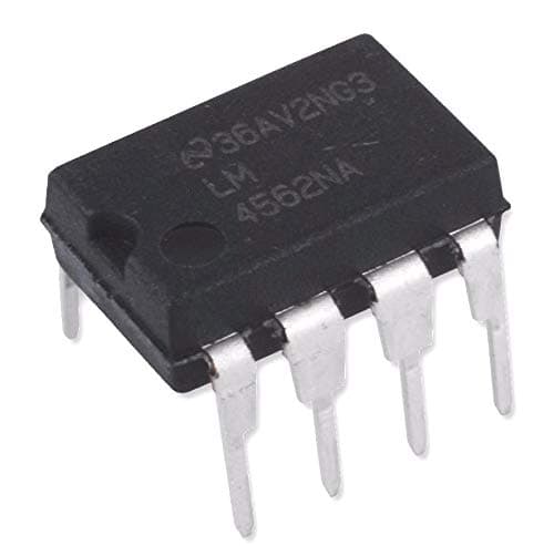 Juried Engineering LM4562NA/NOPB LM4562NA LM4562 Dual High-Performance Audio Operational Amplifier with Ultra Low Distortion IC (1 Piece)