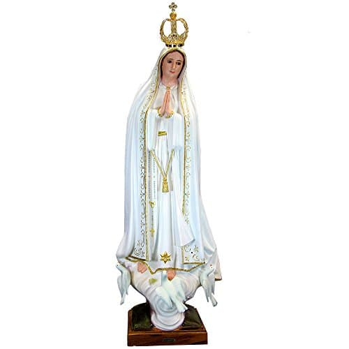 40 Inch Our Lady of Fatima Statue Religious Figurine Virgin Mary #1039
