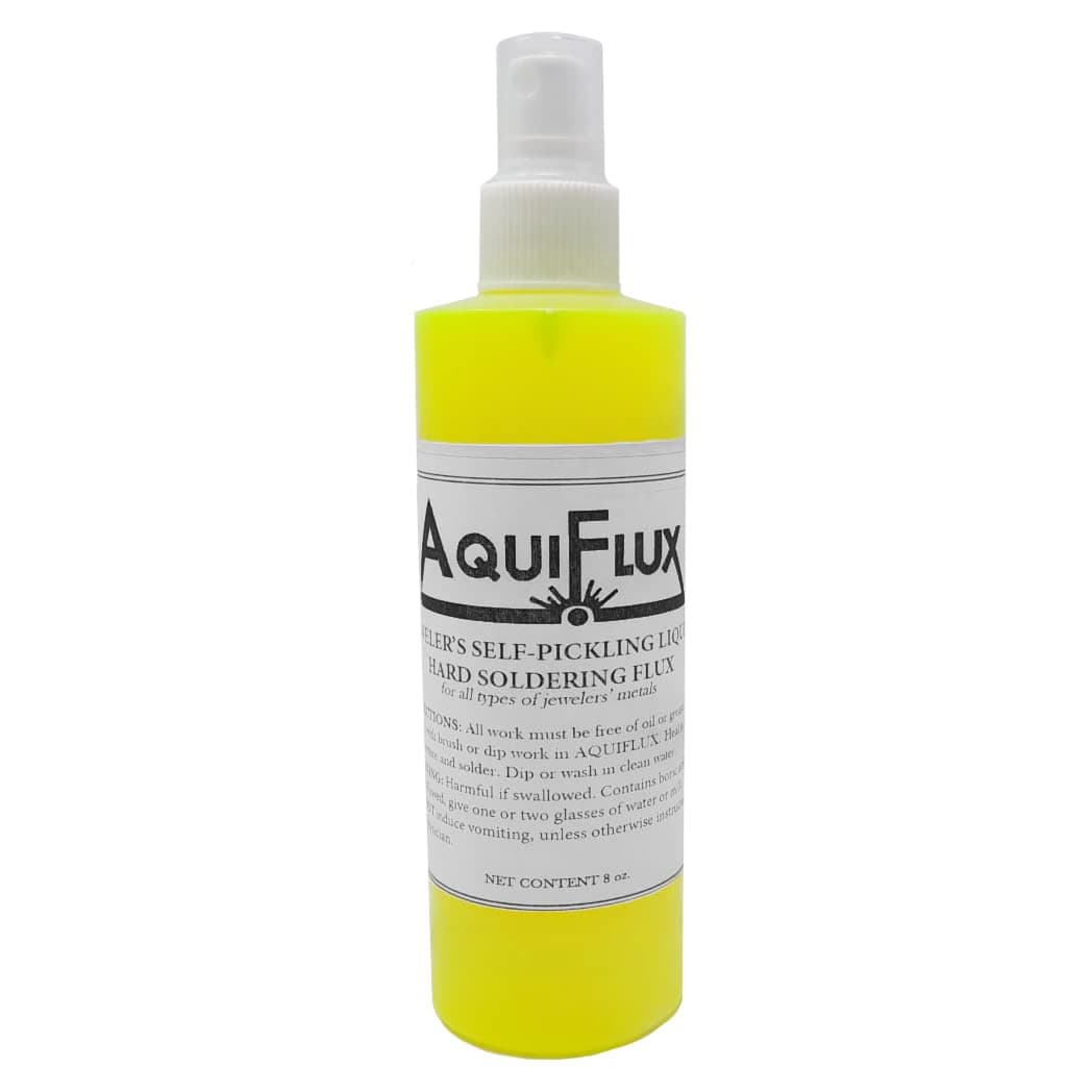 Rosenthal Collection Aquiflux Self Pickling Flux 1/2 Pint for Precious Metals Gold Silver Jewelry and Hard Soldering (8 oz.)