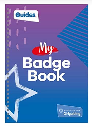 Guides Badge Book Spiral Cover Paper A5