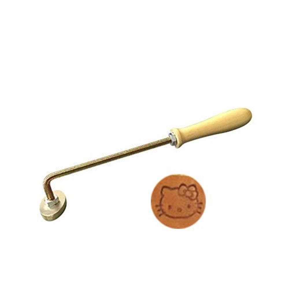WOWGOGO Customized Cookie Stamp Creative Cake/Wood/Copper Stamping Embossing Soldering Iron with Stamp (cat)
