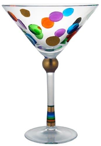 Cheers Martini Glass, 8-Ounce, Set of 4