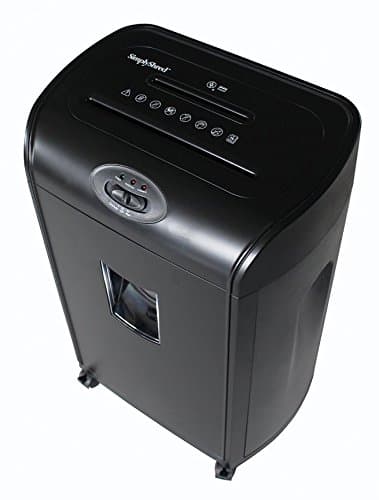 SimplyShred PM415D 15 Sheet Cross Cut Heavy Duty Paper Shredder