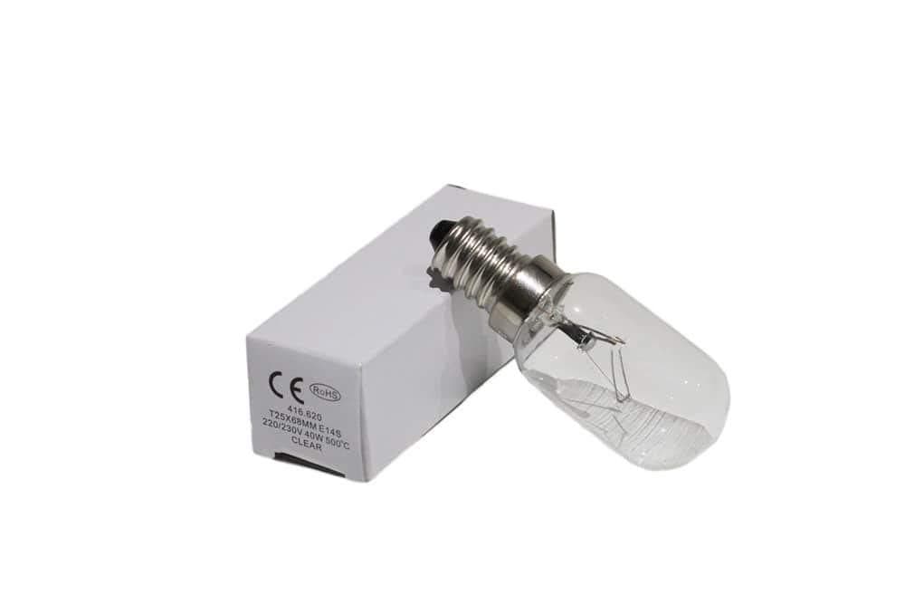 500°c Oven Light Bulb E14 40W 220-240V Heat Resistant Lamp Professional Catering