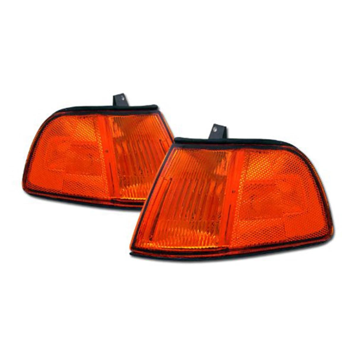 JDM Sport Amber Signal Parking Corner Lights 1990-1991 Compatible with Honda Civic 2 Door Hatchback All Models | Front Signal Parking Corner Lights