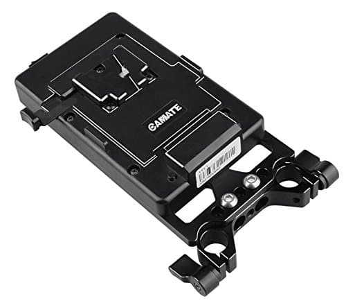 CAMVATEV Lock Mounting Plate Power Supply Splitter with 15mm Rod Clamp - 1524