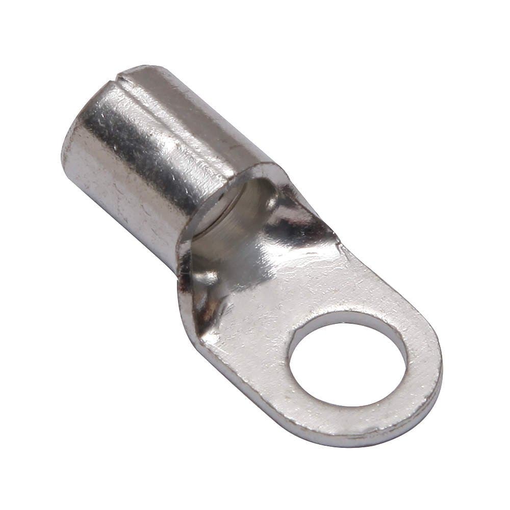 One Hole Lug Compress Conct, 6 AWG, PK10