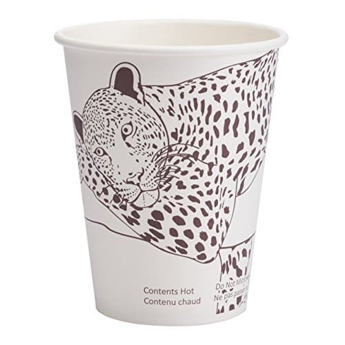 Minima 12oz 50 Count Compostable Hot Cups – 100% BPI-CERTIFIED Compostable Certified
