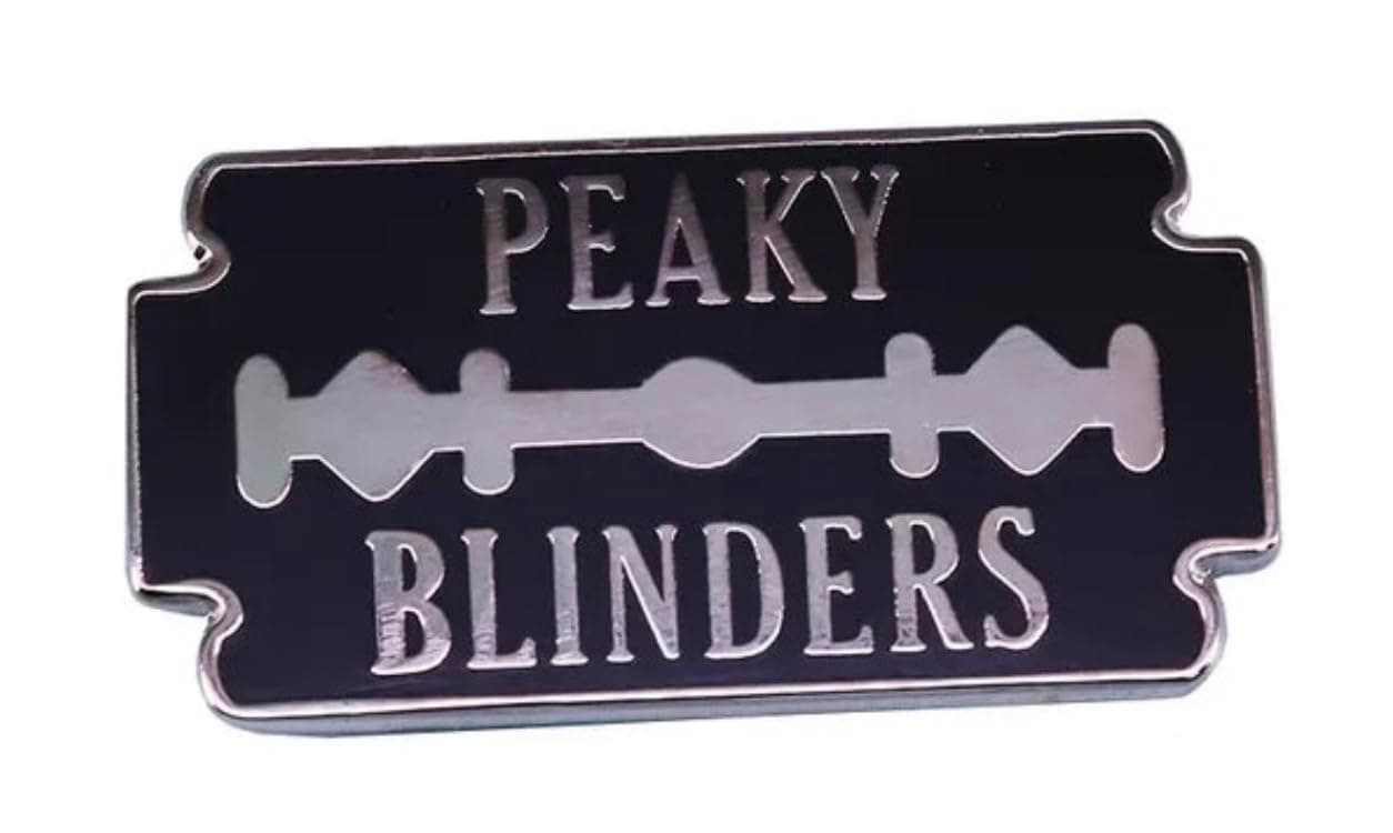 Peaky Blinders Razor Blade Shelby TV Show 1.1" Enamel Pin Badge