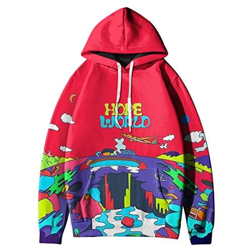 Kpop BTS Unisex Hoodie 3D Digital Printing Sweatshirt