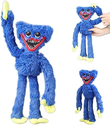 Super Soft Poppy Playtime Huggy wuggy Monster Soft Toy 45cm (Blue)