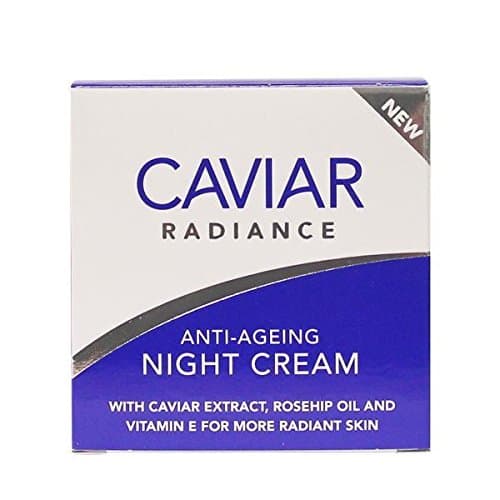 2 PACKS of 10 Years Younger Caviar Radiance Anti-Ageing Night Cream 50ml