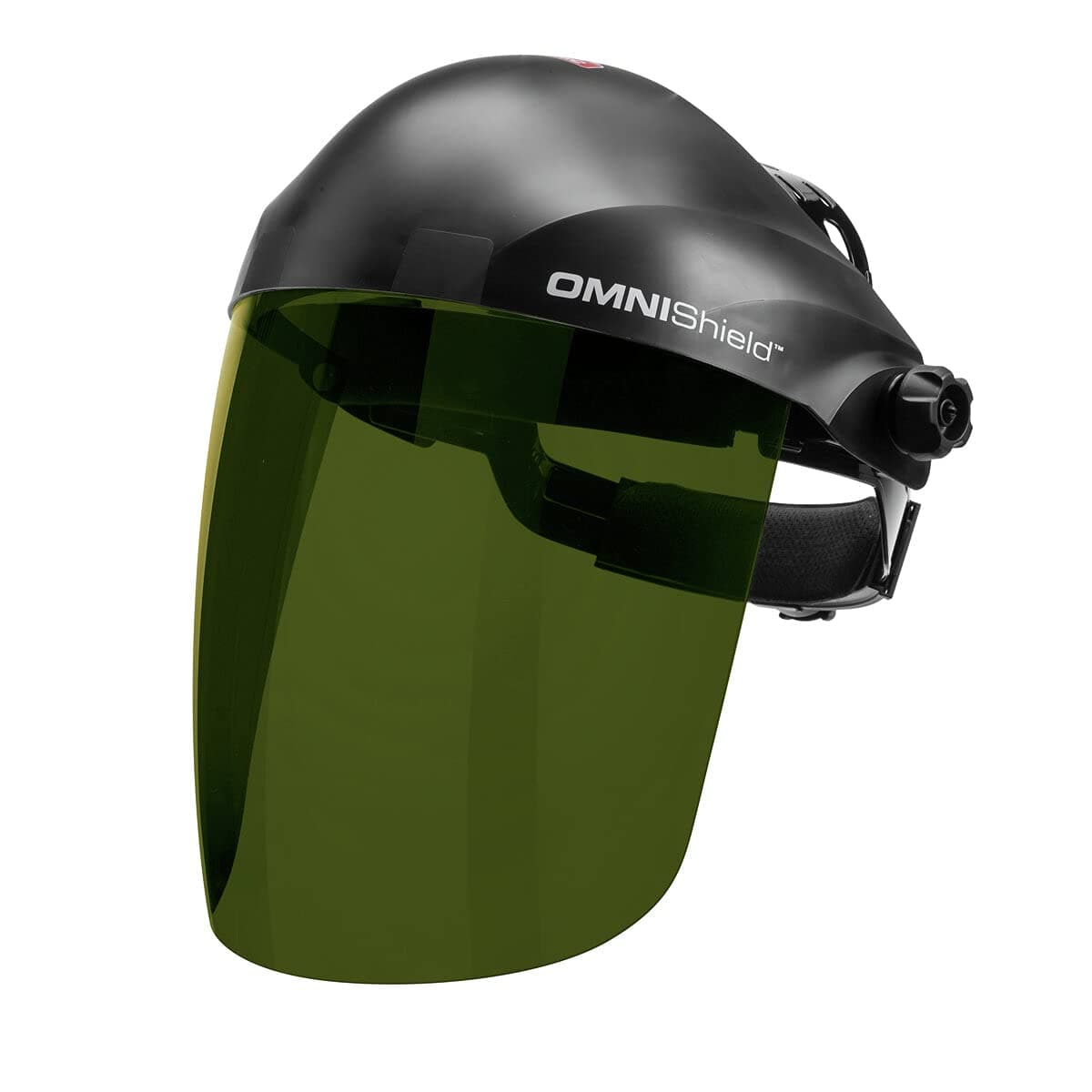 Lincoln Electric OMNIShield Face Shield – Shade 5 IR Lens, Premium 0.077 in Polycarbonate, Adjustable Cushioned Headgear, ANSI Z87.1 Impact Protection, Model K3754-1