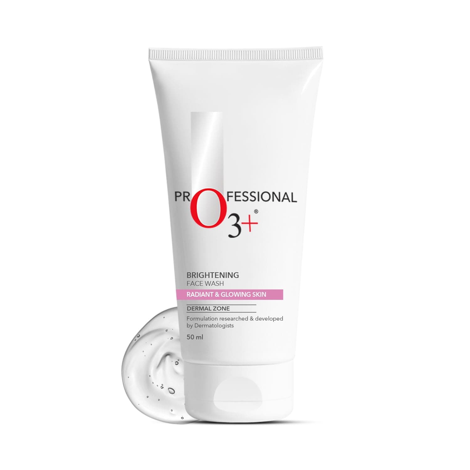 O3+ - Brightening and Whitening Face Wash with Cucumber and Aloe Vera Extracts,50g