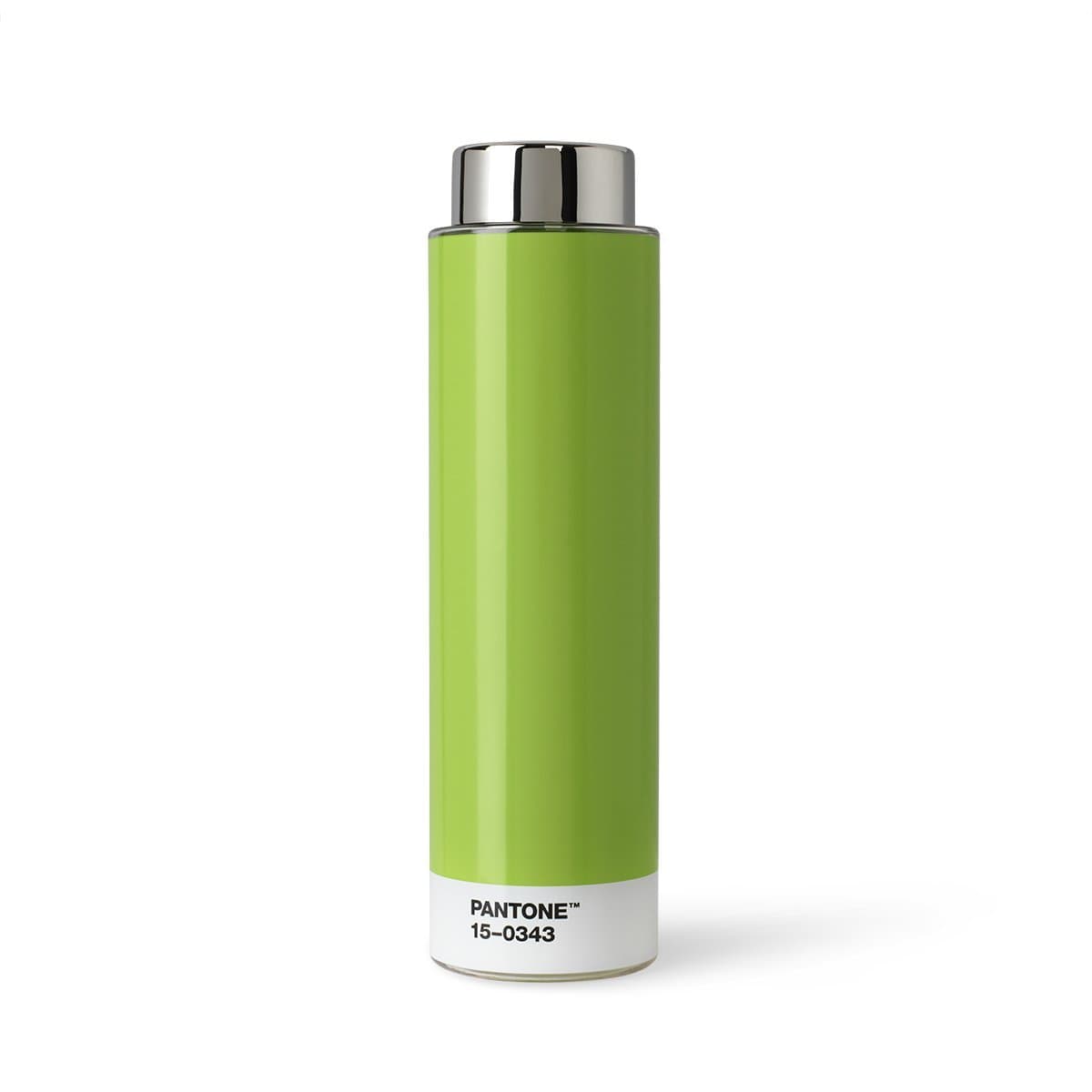 Copenhagen Design Pantone Drinking, Tritan (Plastic) Water Bottle, 500 ml, Green, Greenery 15-0343, Color of The Year 2017, one Size