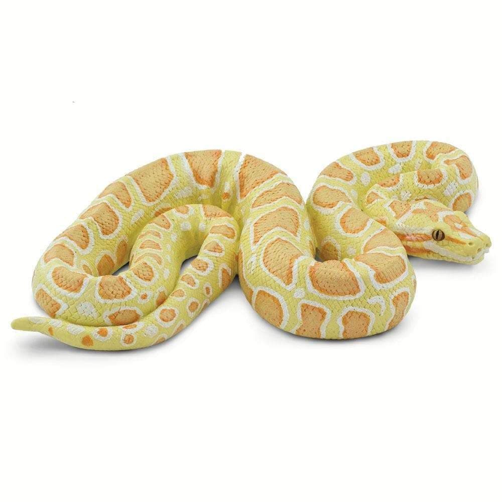 Safari 100250 Incredible Creature Albinovil Python Animal Figure