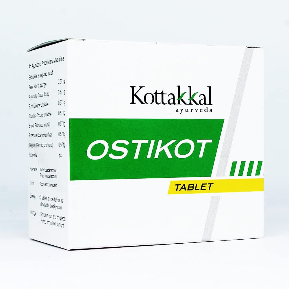 Ostikot Tablet-100 Tablets, (Pack Of 1), Of Arya Vaidya Sala Kottakkal and get Golden Oldie Herbs®, Sukanthi Pills-1gm