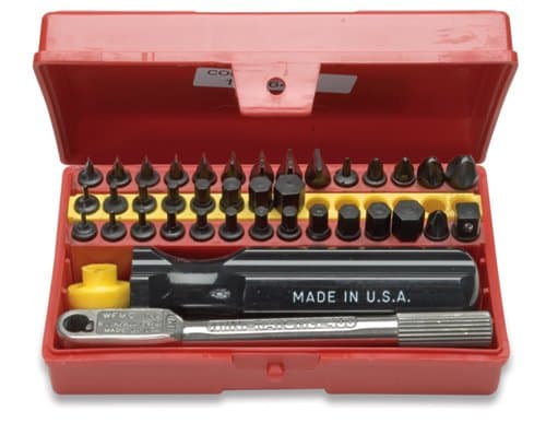 Wadsworth Deluxe Mini Ratchet & Screwdriver Set 3 44-Piece