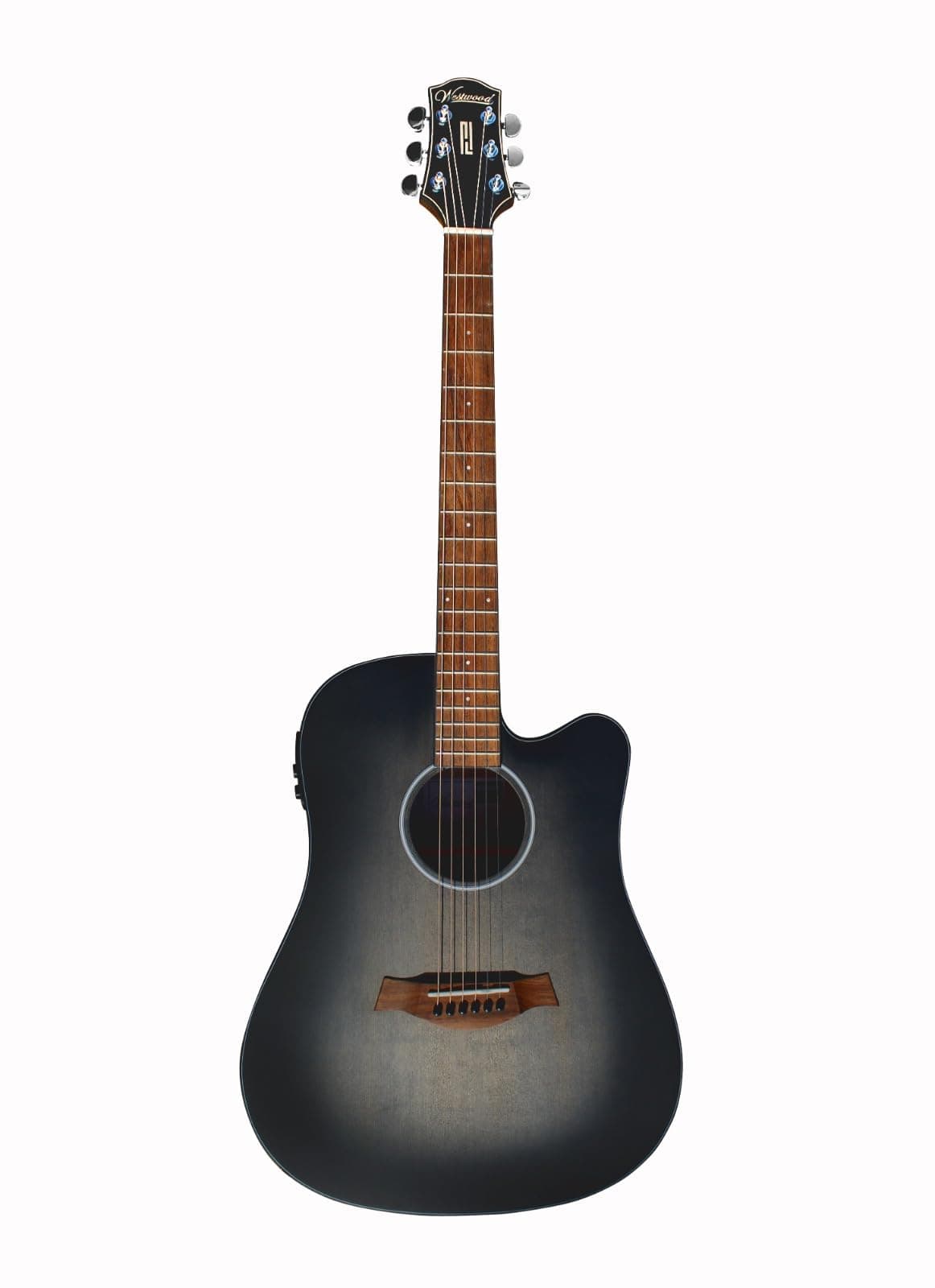 Westwood (DC-10E) Electro-Acoustic Guitar (Black)