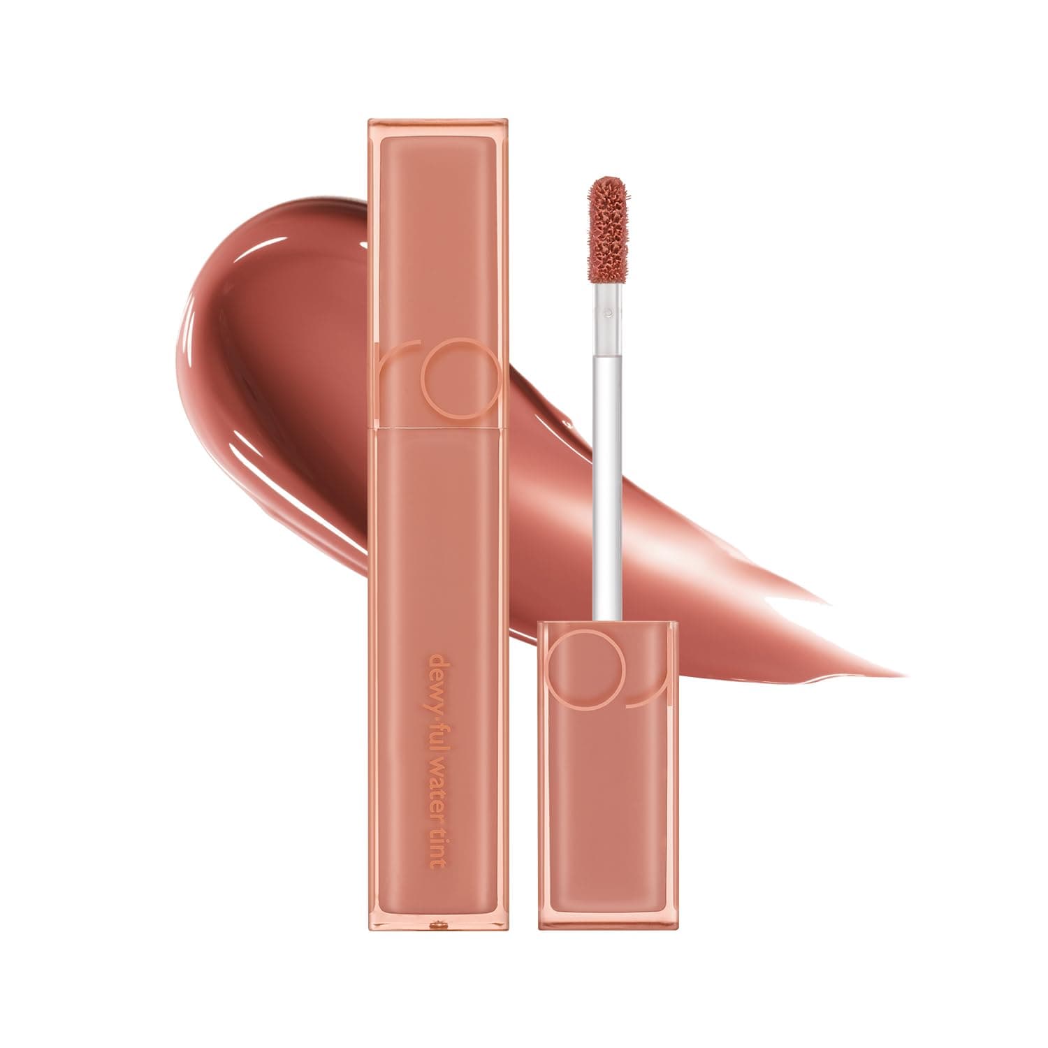 DEWY·FUL Water Tint 12 CANYON – Pure, Non-Sticky Glossy Lip Stain for Hydrated, Long-Lasting Dewy Shine