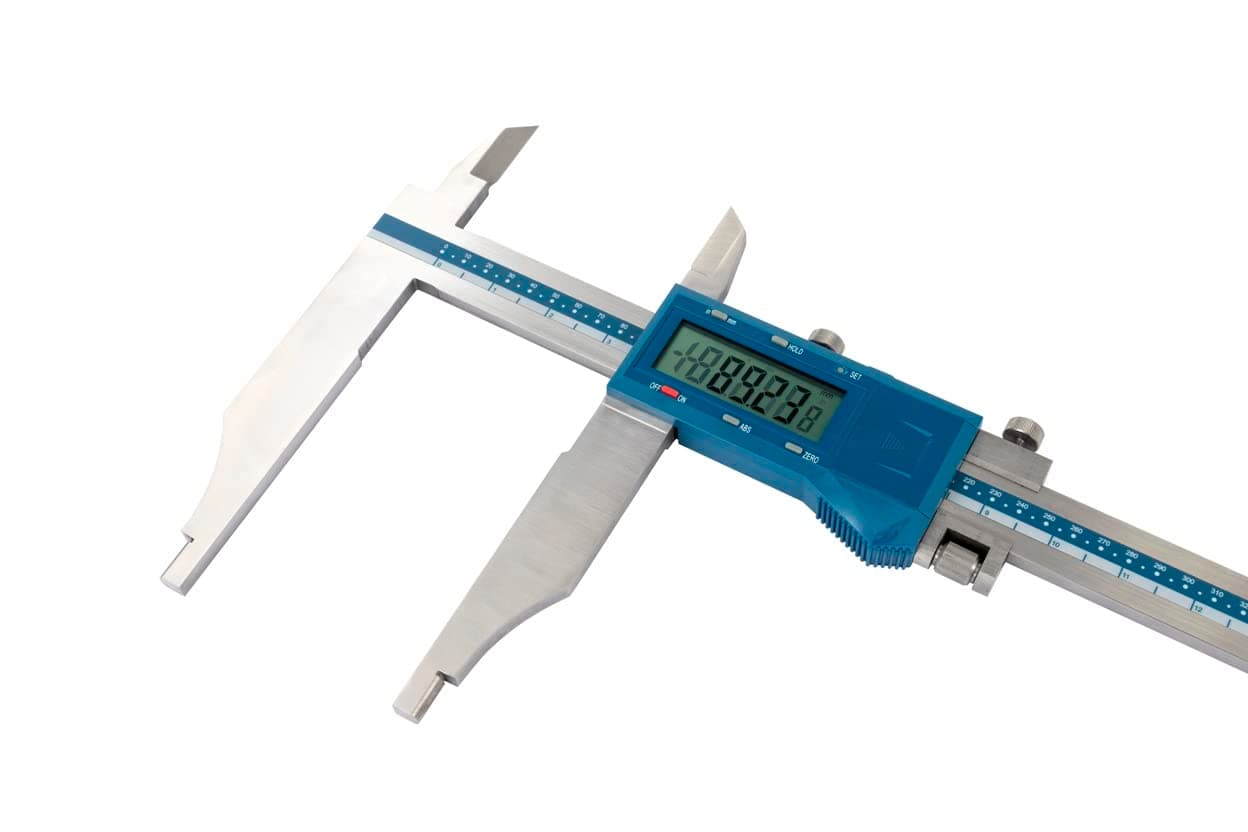 Dasqua2710-1115 IP54 Digital Caliper with Upper Jaw, 0-1000mm/0-40" Range, 0.01/0.0005" Resolution, 0.06/0.0025" Accuracy
