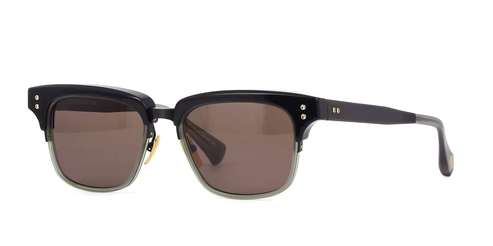 Sunglasses Dita STATESMAN FIVE DRX 2089 B-T-BLK-BLK Black-Matte Grey Swirl-Matte