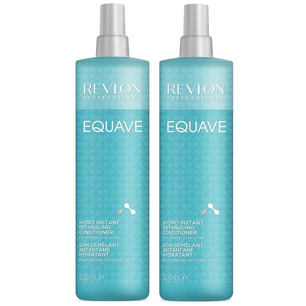 x 500ml Revlon Equave 2 Phase Hydro Nutritive Detangling Conditioner