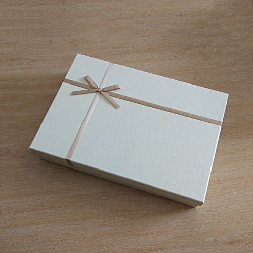 Gift box rectangular literature and art small fresh high grade shirt gift box packing box,Beige