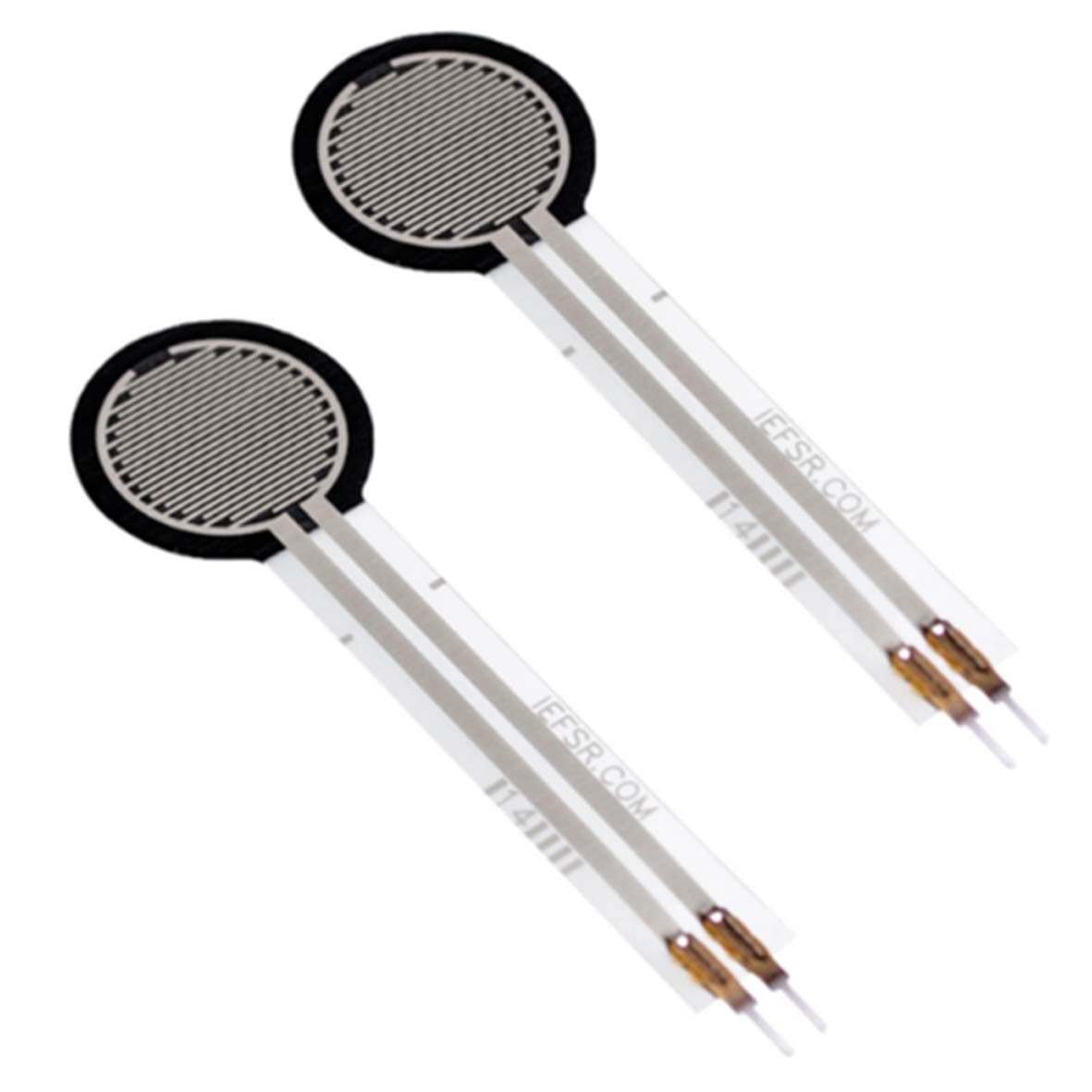 Morismoon 2pack/lot FSR402 Force Sensitive Resistor 0.5 inch FSR US/Thin Film Pressure Sensor/Force Sensing Resistor
