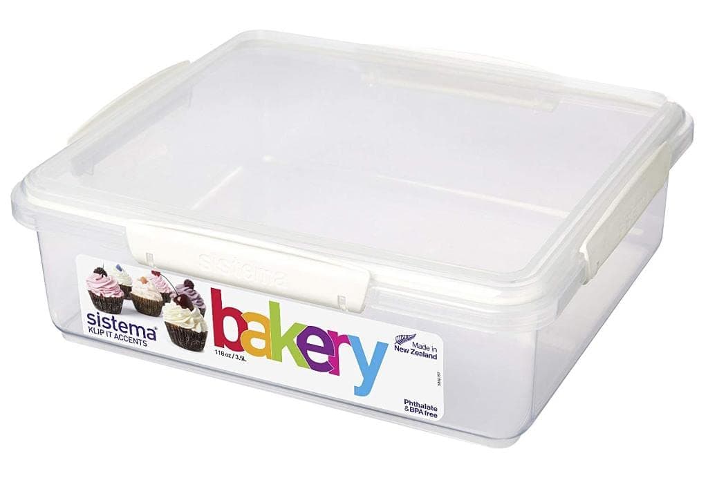 Sistema3.5L Bakery Box Accents White Clip