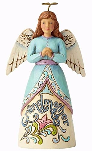Jim Shore Heartwood Creek by Enesco Pint Sized Grandmother Angel Figurine 4057686